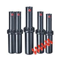 K Rain - Set Di 5 Irrigatore Krain Rps75 3/4'' Raggio D'Azione 6,7 - 15,5 M Irrigatore Regolabile Professionale