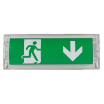 Luz De Emergencia Led Con Batería De Respaldo De Hasta 3 Horas, Protección Ip65, Luz De Salida De Emergencia