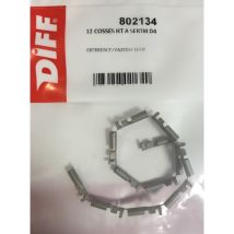 Diff – 12 Lugs HT to Crimp D4 – White – Electrical Lug