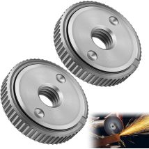 Tuercas De Liberación Rápida Compatibles Con Todas Las Amoladoras Angulares Con Rosca De 14 Mm. Accesorios Para Amoladoras Angulares. Disco De Corte 