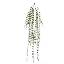 Leaf – 120cm Artificial Hanging String of Pearls – Plastic Leaves and Vines – Indoor Use Only