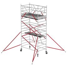 Altrex Rs Tower 55 Ohne Safe-quick 5,8m Arbeitshöhe Holz-plattform 3,05m