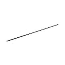 Varilla de limpieza para chimeneas 1400 mm – Polipropileno – Compatible con erizos de nylon y acero – Color negro