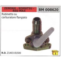 ZENOAH Vergaserhahn mit Flansch – Kraftstoffzapfen für Gartenwerkzeuge – Z1403-81500