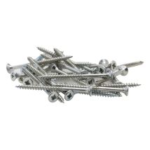 Vite A Legno Con Testa Svasata Pz Zincata Viswood Filettatura Parziale6x80 Mm (x50 Viti)