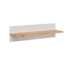 Estante De Pared Para Habitación Infantil Malia, Blanco/artesano, 70 X 20 Cm, Vitalispa