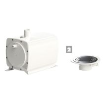Sfa - Saniflo Sanifloor 2 Shower Waste Pump Wet Room Shower Waste Sheet Vinyl Floor