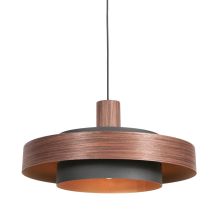 Hängeleuchte - Flinter - Braun - Metall - Ø 50cm - Anne Lighting