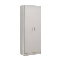 Habitdesign - Foarm7142o Armadio Multiuso, Bianco, 73 X 37 X 180 Cm