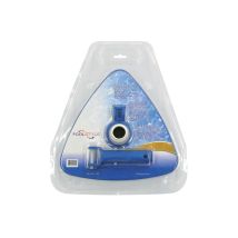 Cabeza de escoba triangular para piscina – Longitud del mango: 1.5m – Tipo de rosca: Universal – Material: Plástico