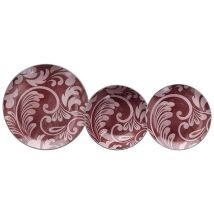 Servicio De Platos 18 Piezas Louise O Acanto B Gres Rojo
