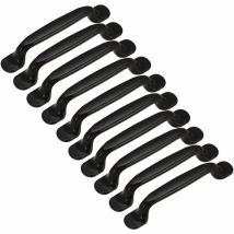 Cuisine Armoire Porte Poignées Placard Tiroir Chambre Meubles Tirer Entraxe 128mm Avec Des Vis(10pcs)