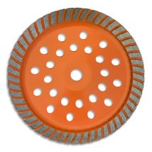 Omnivor - Plateau Diamant Turbo Premium 230 × Al. 22,23 Mm - Béton, Granit, Pierre - Turbogrind