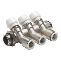 John Guest Speedfit - Brass Manifold 15mm X 3/4' 2 Port