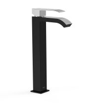Tres 00681001ne Cuadro-tres Grifo Monomando Lavabo Xxl Negro/cromo - Ref: 00681001ne