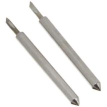 Cricut Lame Di Ricambio A Punta Fine, Ferro, Metallo, 23 Mm X 2 Mm (2 Ct)