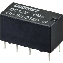 Gs-sh-212d Printrelais 12 V/dc 2 A 2 Wechsler 1 St. Tube - Goodsky