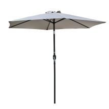 Dcb Garden - Marbella - Sonnenschirm Mit Handkurbel, Aluminium,em Stoff