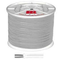 Rombull Ronets - Cuerda Elastica Poliester Blanca Rombull 8 Mm