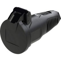 2412-sscw Presa Di Sicurezza Gomma 250 V Nero Ip54 - Pc Electric
