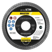 Diamant-trennscheibe Samedia Master Ktm 115 X 22,23 Mm