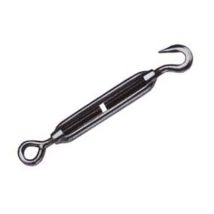 12pz Tenditori Occhio E Gancio In Acciaio Zincato - Mm.12 1/2'