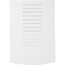 Zamel DNS-911/N Gong 230V – 84 dBA – Elektromechanischer Gong für Innenräume – Weiß