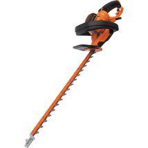 Black & Decker – 240V Electric Hedge Trimmer – 650 Watt Motor, 60 cm Blade Length, 24 mm Tooth Spacing, 3.2 kg