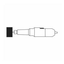 Lukas - Hss-frässtift Form M Spitzkegel Kopf Ø 6 Mm Länge 18 Mm Zahnung 3