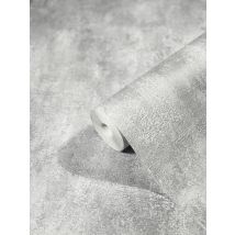 Marburg - Carta Da Parati Grigio Chiaro Effetto Cemento Hailey Per Soggiorno, Camera Da Letto O Cucina Made In Germany 10,05m X 0,53m Carta Da Parati 