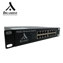 Switch Ethernet 10'' 16 Ports Rj45 Gigabit 10/100/1000 Mbps