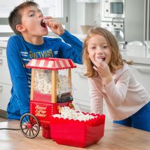 Popcornmaschine Sweet & Pop Times – 1200 W – Luftbetrieben – Ideal für Partys und Feiern – InnovaGoods