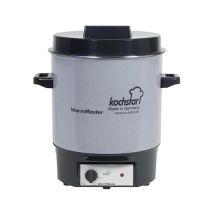 Kochstar - Einkochautomat Warmmaster Ohne Uhr 27 L Ø35cm Steingrau/weiß