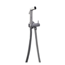 Paini Cox Teleducha Wc Redonda Cromo + Soporte + Flexible