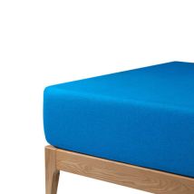 Sabana Bajera Protectora Transpirable Hasta Grosor 30 Cm 160 Cm - Azul Nautic