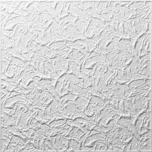 Decosa - Deckenplatte Paris, 50 Cm X 50 Cm X 8-9 Mm Kreative Wandgestaltung