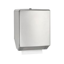 Mediclinics - Dt0208acs Dispensador De Papel Toalla Semi Automático En Acero Inox Aisi 304 Acabado Satinado - Ref: Dt0208acs