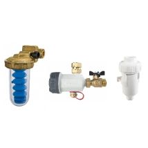 Atlas Filtri – D2-Brennwertkessel-Schutzset – Magnetischer Schmutzabscheider FDM-1P, Neutralisator, Polyphosphat-Spender