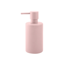 Dispensador De Jabón Cerámica Tube-matt Rosa Mate Spirella
