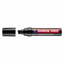 Edding Permanentmarker 390 – 4-12mm – Schwarz – Wasserfest – Nachfüllbar – Wischfest – Lichtbeständig
