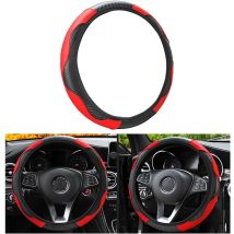 Apex Housse De Volant Universelle Pour Voiture, Housse De Volant Antidérapante Et Résistante, Cuir Microfibre, Diamètre 37-38 Cm