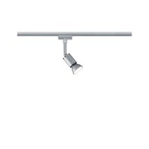 Pure Ii Spot Da Soffitto Attacco Gu10 In Plastica Metallo Colore Cromo Opaco Per Sistema Binario Urail 95331 - Paulmann