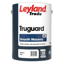 Leyland - Trade Truguard 15 Year Masonry Paint - 5 Litre - Quarry Red