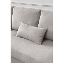 Ihome Furniture – Modular Sofa – Customizable 2 Seater with Grey Upholstery – Versatile Seating Solution for Modern Interiors
