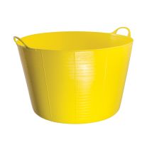 Polet – Extra Large Gorilla Tub 75 Litre – Yellow – Versatile for Mixing, Carrying, and Collecting Debris