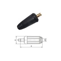 Mlink - Conector Aereo Macho 50-70 Para Cable Soldar Manguera Soldadura 400a