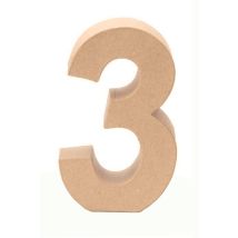 Glorex 6 2029 133 p – numero 3, Cartone, Naturale, 17.5 x 11 x 5.5 cm