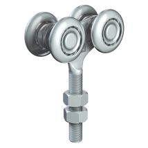 Carrello a 4 ruote art. 53 – Acciaio – Portata 220 kg – Diametro ruote 38 mm – Omge