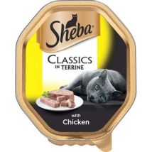 Sheba Alutray Classics Terrine Chicken 85g Pk22 - 717537