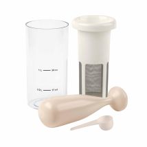 Milker Jelv2300 - Macchina Per Fare Latte Vegetale Fatta In Casa. Latte Farina D'Avena, Soia, Riso, Mandorle. Massima Emulsione. 1 Litro In 1 